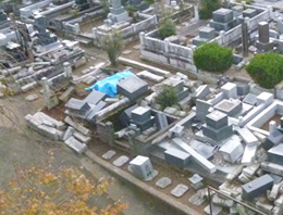 震災後の墓地復旧について
